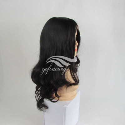 natural hairline long wig monofilament full lace wig