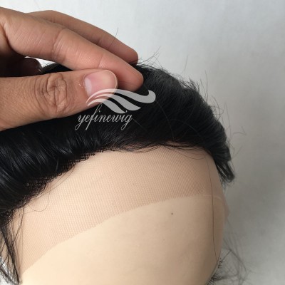 natural hairline lace front wig grip headband in stock