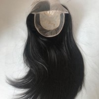 yefinewig Stock  Human Hair silk base lace Toupee for Women