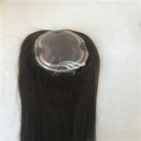 yefinewig Stock Wholesale Monofilament Natural color Women Topper